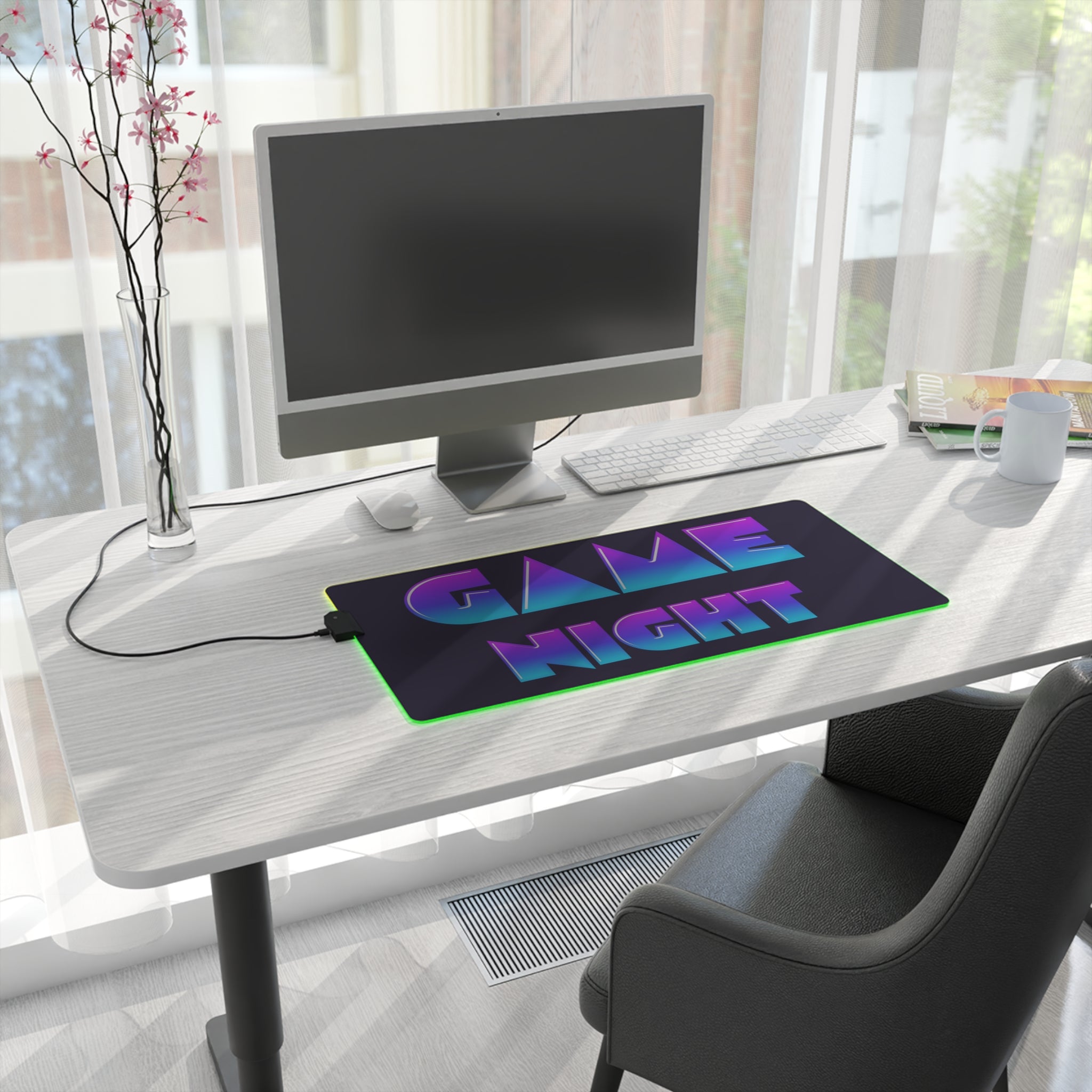 Tapis de clavier & souris "GAME NIGHT"