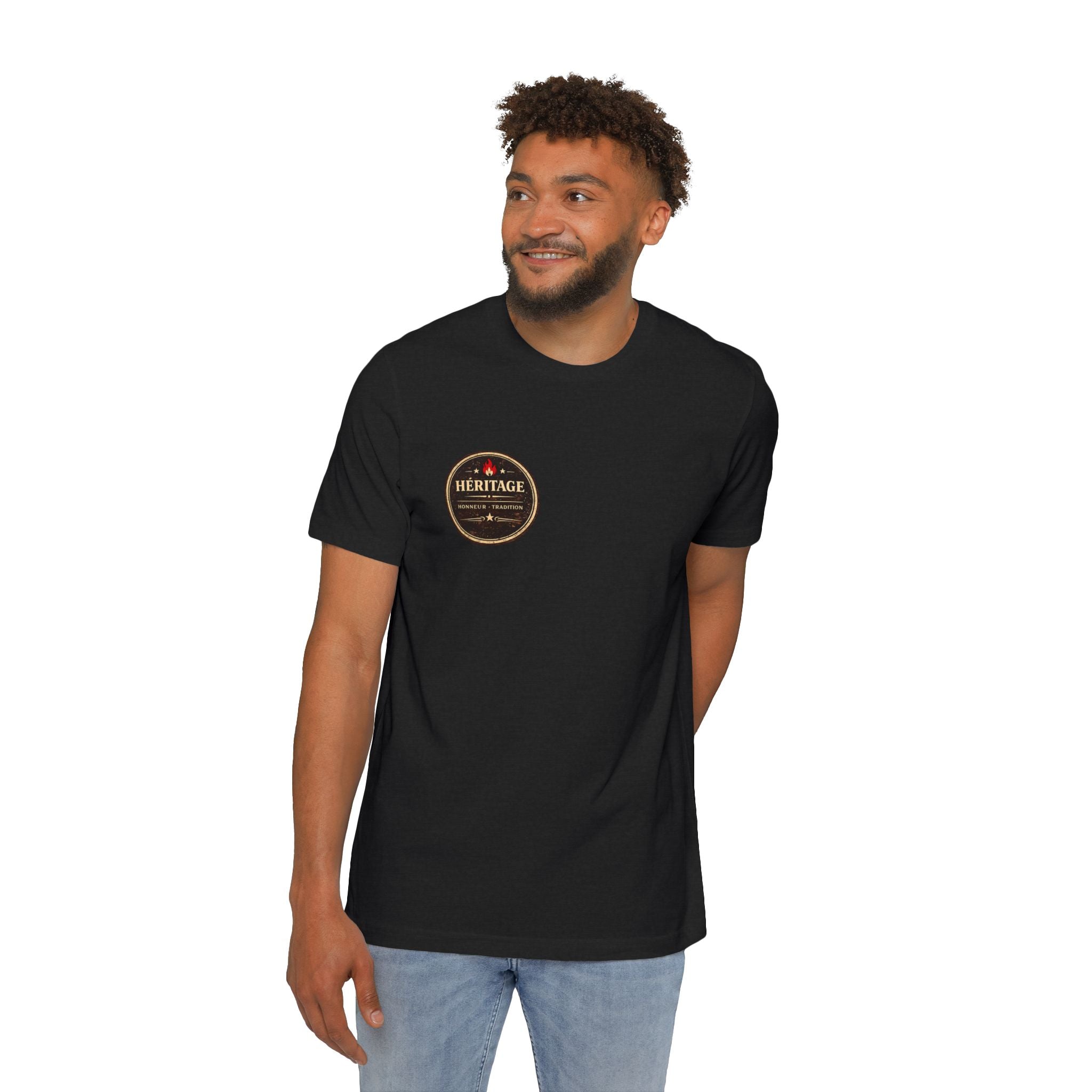 T-shirt  — "L'histoire Avance, Les Valeurs Restent" - VILIASS