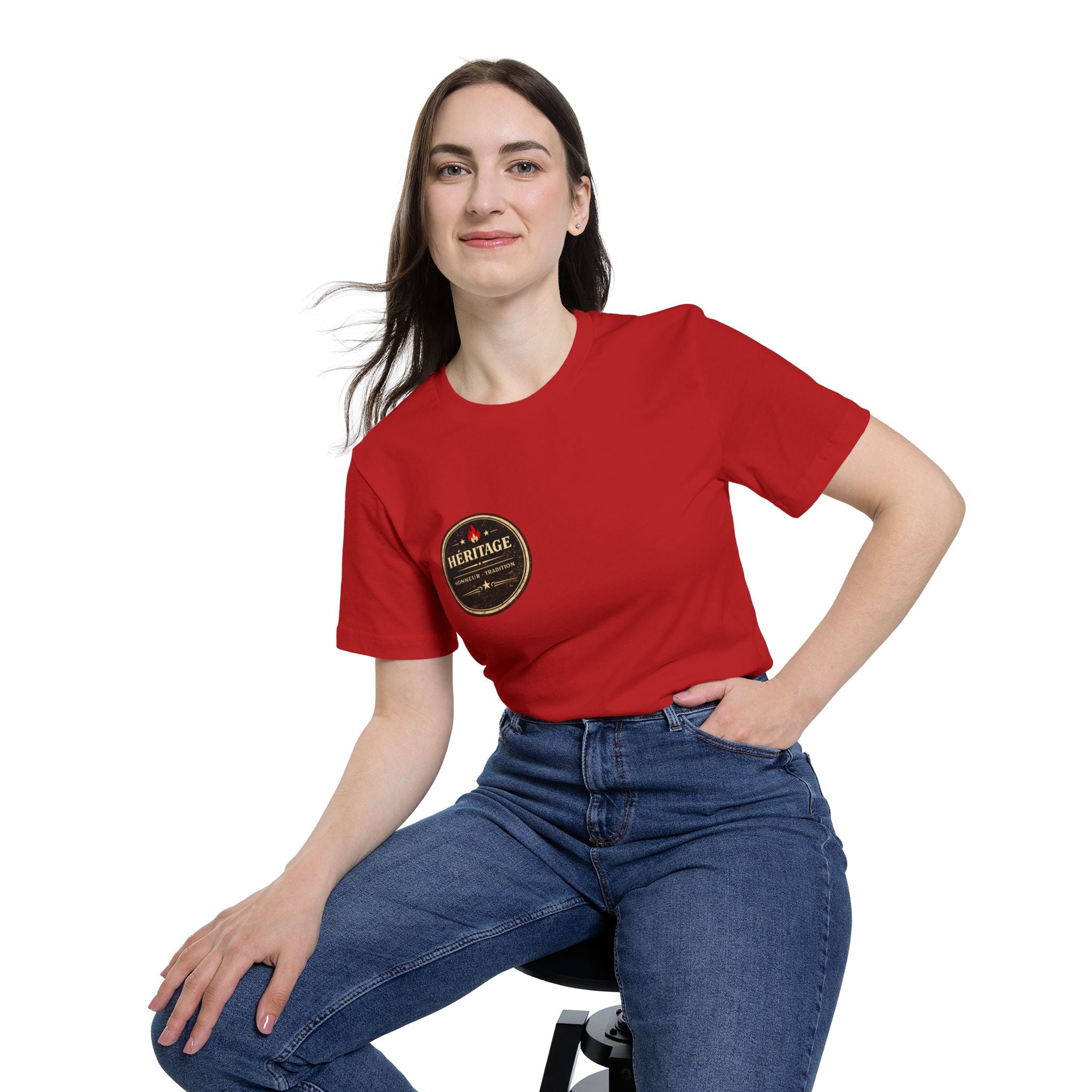 T-shirt  — "L'histoire Avance, Les Valeurs Restent" - VILIASS