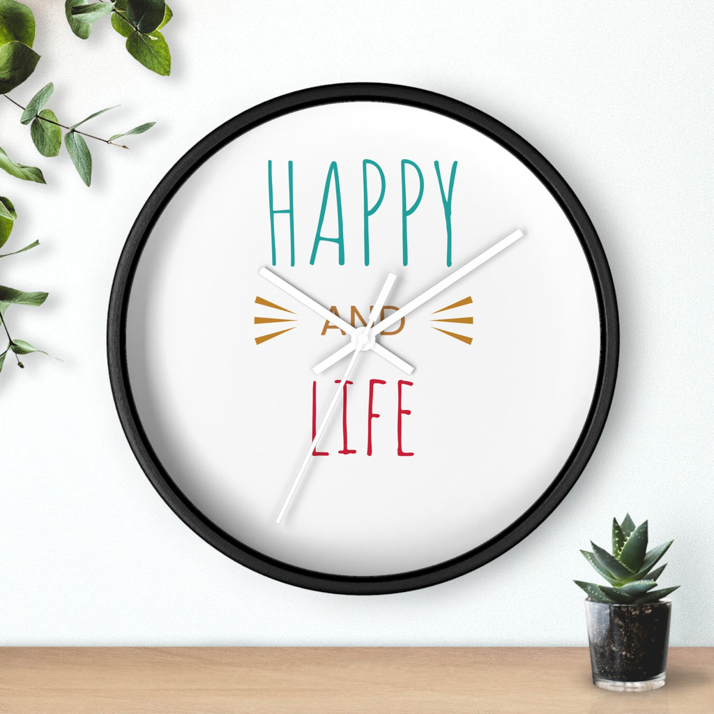 Horloge "Happy and Life"