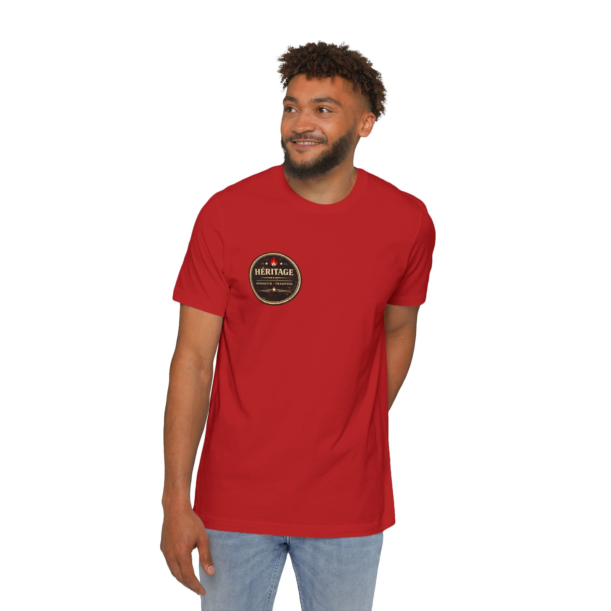 T-shirt  — "L'histoire Avance, Les Valeurs Restent" - VILIASS