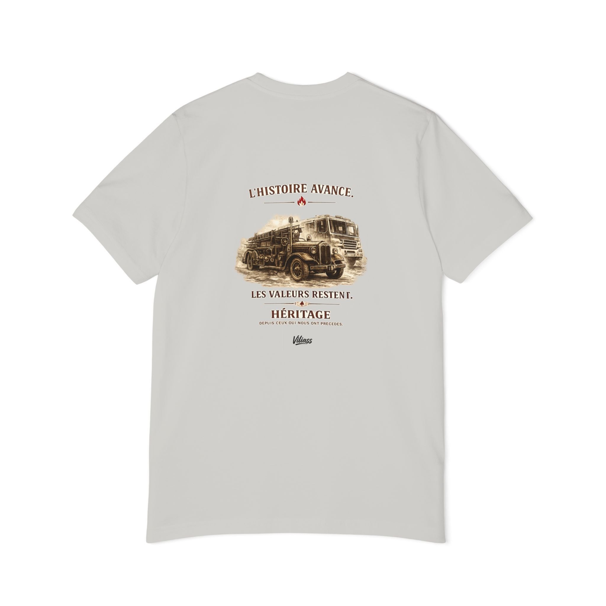 T-shirt  — "L'histoire Avance, Les Valeurs Restent" - VILIASS