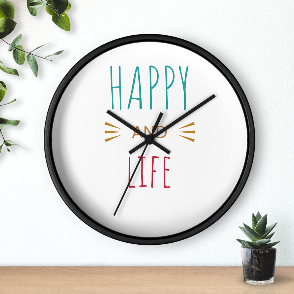 Horloge "Happy and Life"