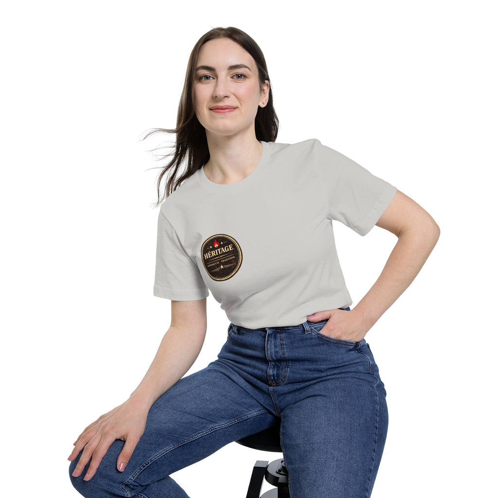 T-shirt  — "L'histoire Avance, Les Valeurs Restent" - VILIASS