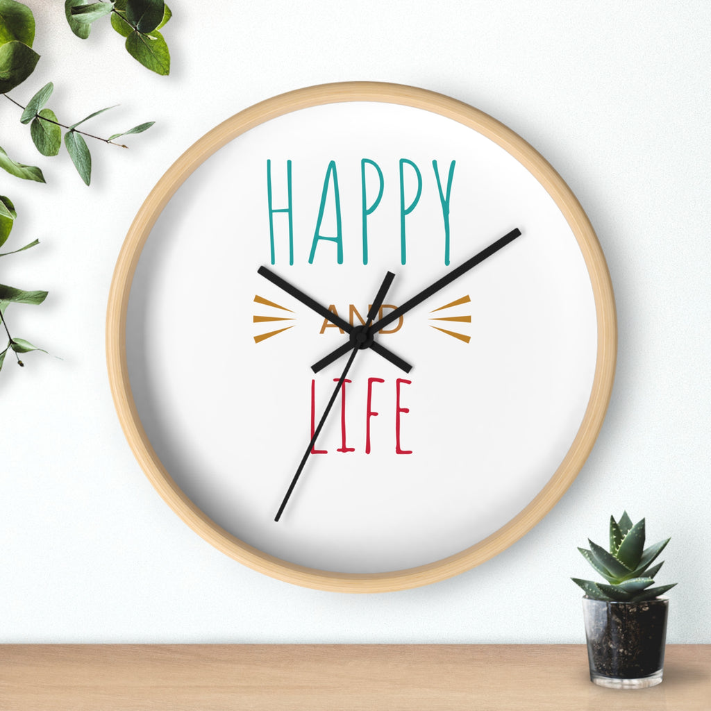 Horloge "Happy and Life"