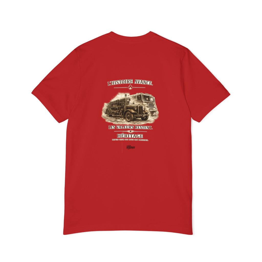 T-shirt  — "L'histoire Avance, Les Valeurs Restent" - VILIASS