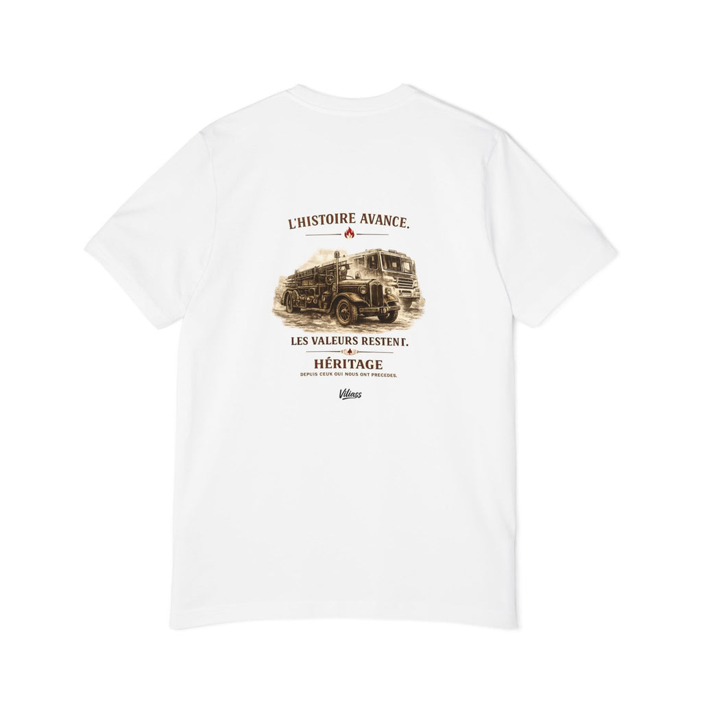 T-shirt  — "L'histoire Avance, Les Valeurs Restent" - VILIASS