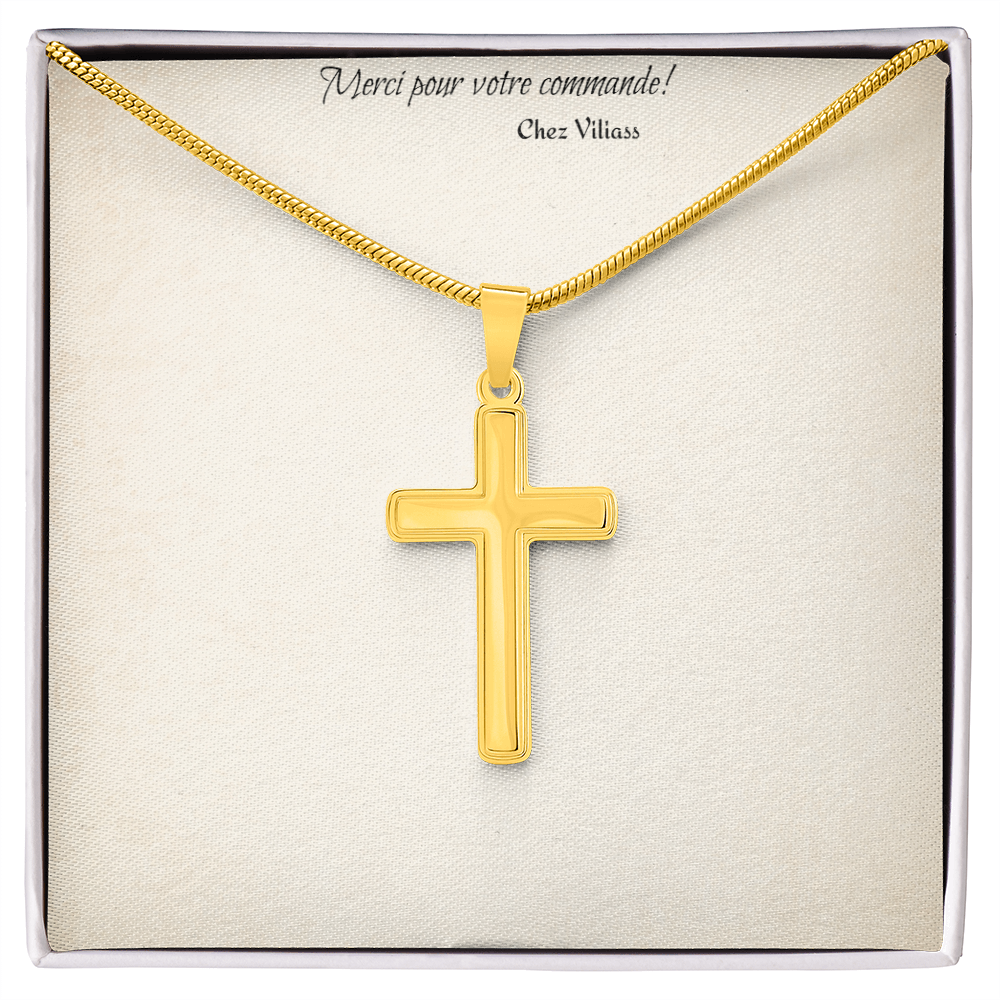 Collier en croix pour HOMME