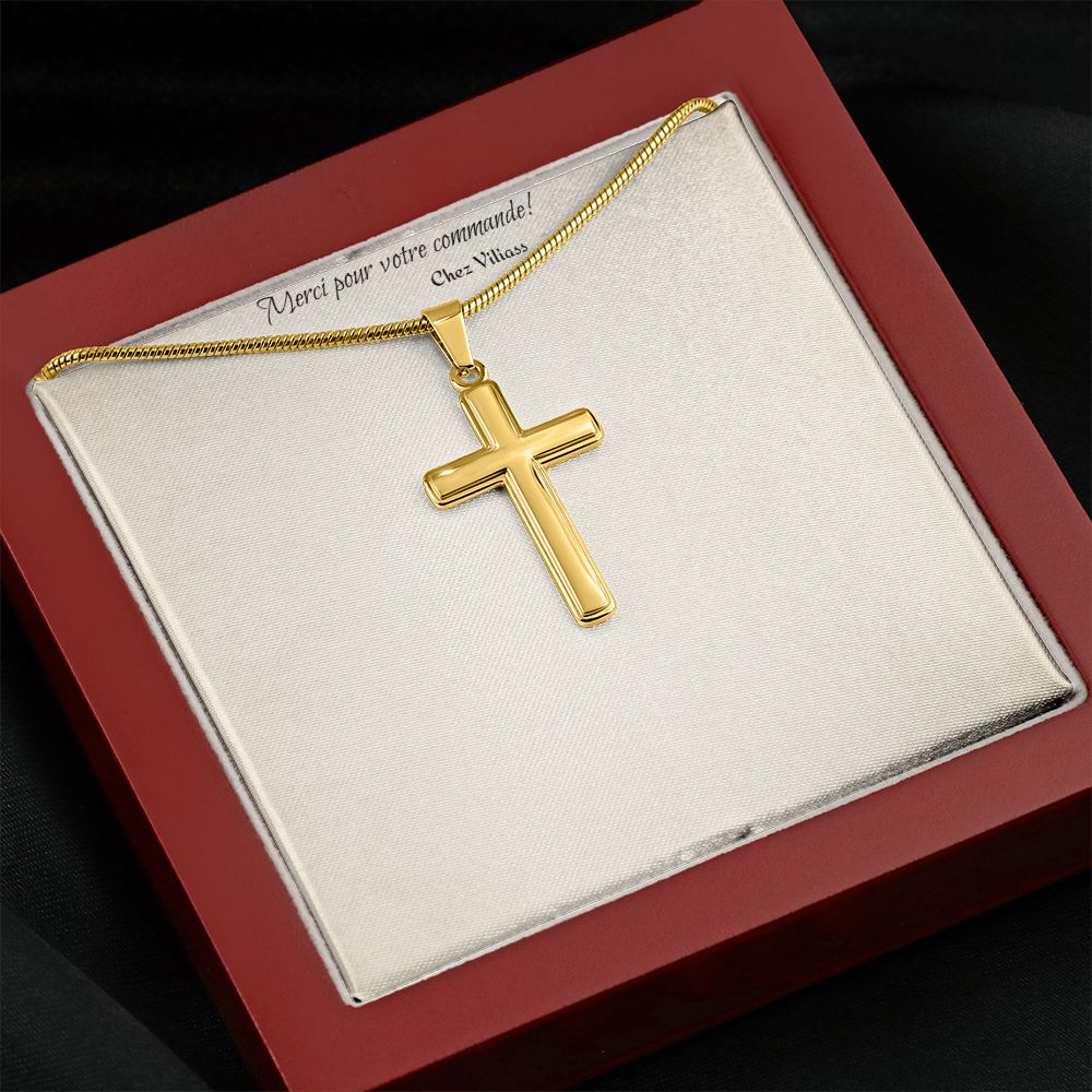 Collier en croix pour HOMME